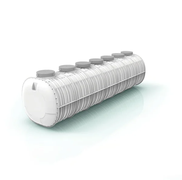 Tanque séptico subterrâneo de 20 toneladas e 5280 galões para ...