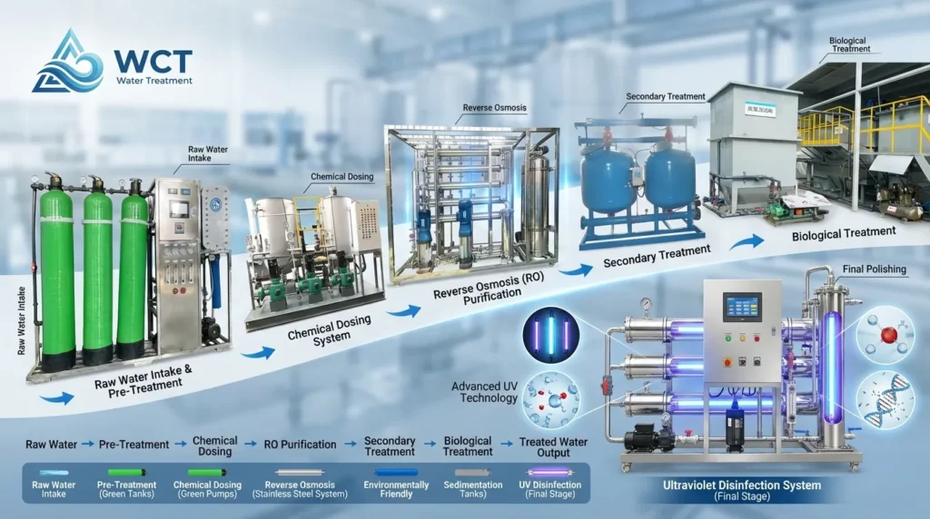 Sistema de Tratamento de Água por Ultravioletas WCT