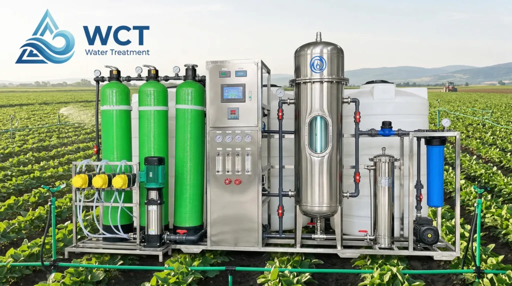 tratamento de água para agricultura