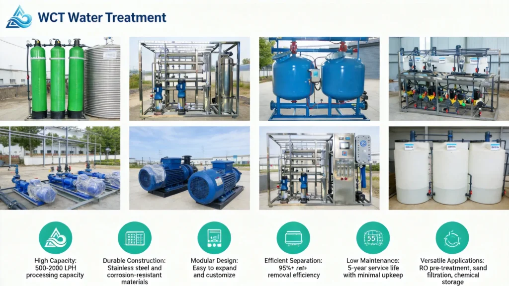 tratamento de água comercial