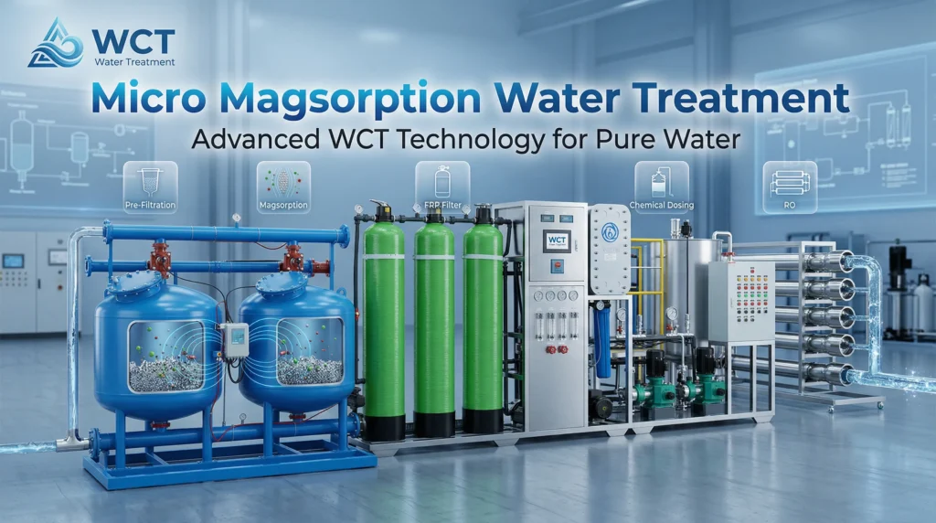 micro magsorção no tratamento de água