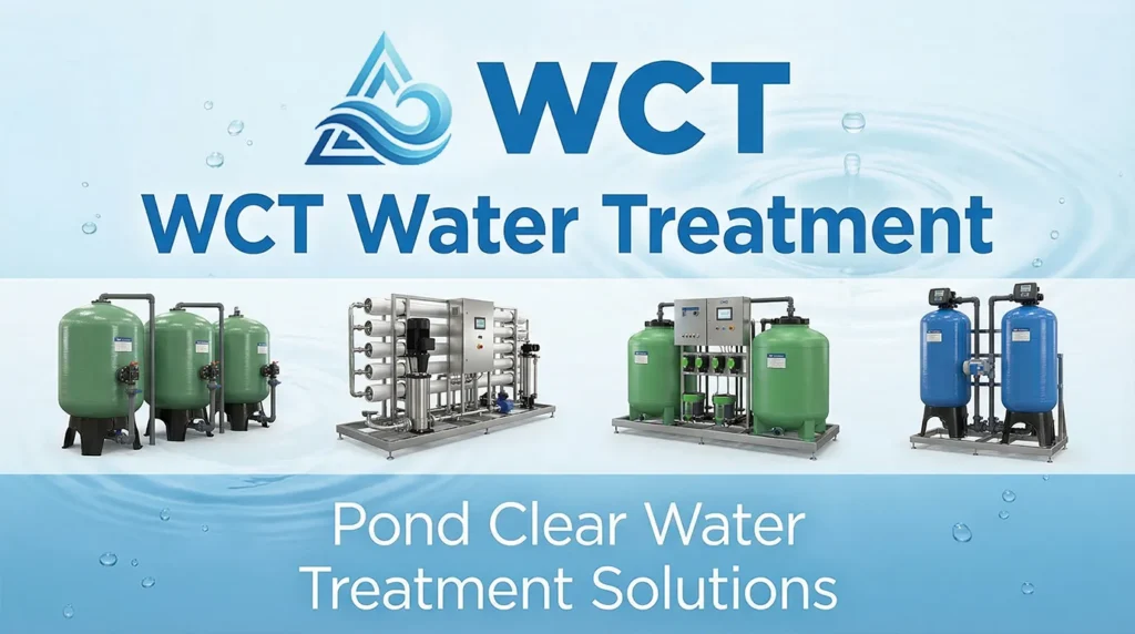 tratamento de água clara de lago