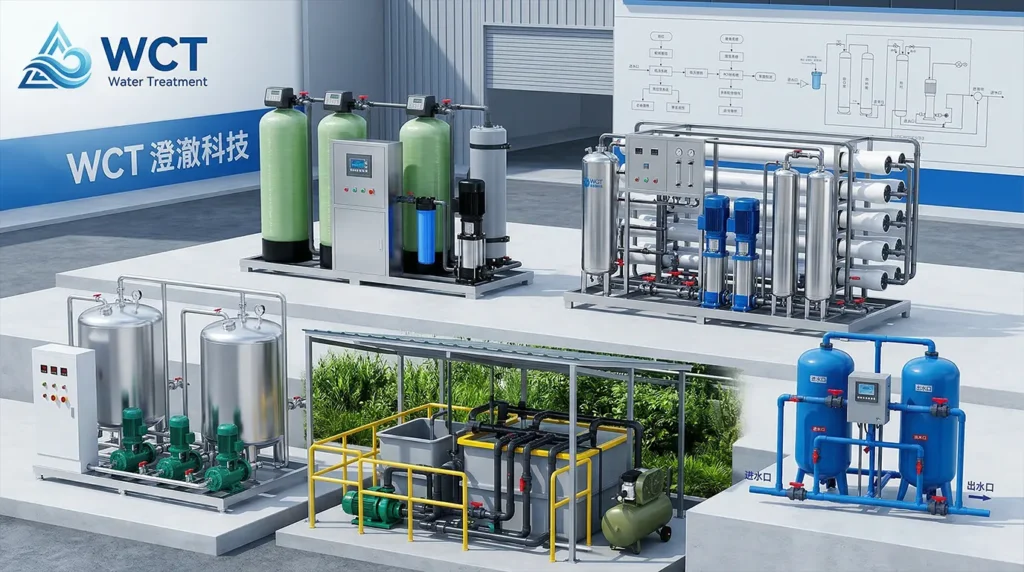 design de estações de tratamento de água