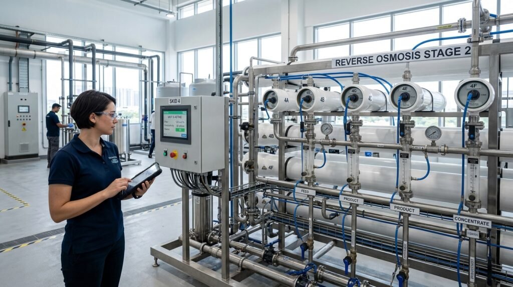 processo de tratamento de água