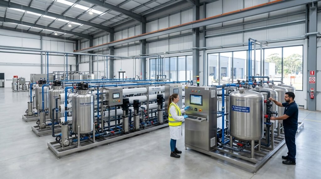 melhor empresa de tratamento de água industrial para fabricação farmacêutica