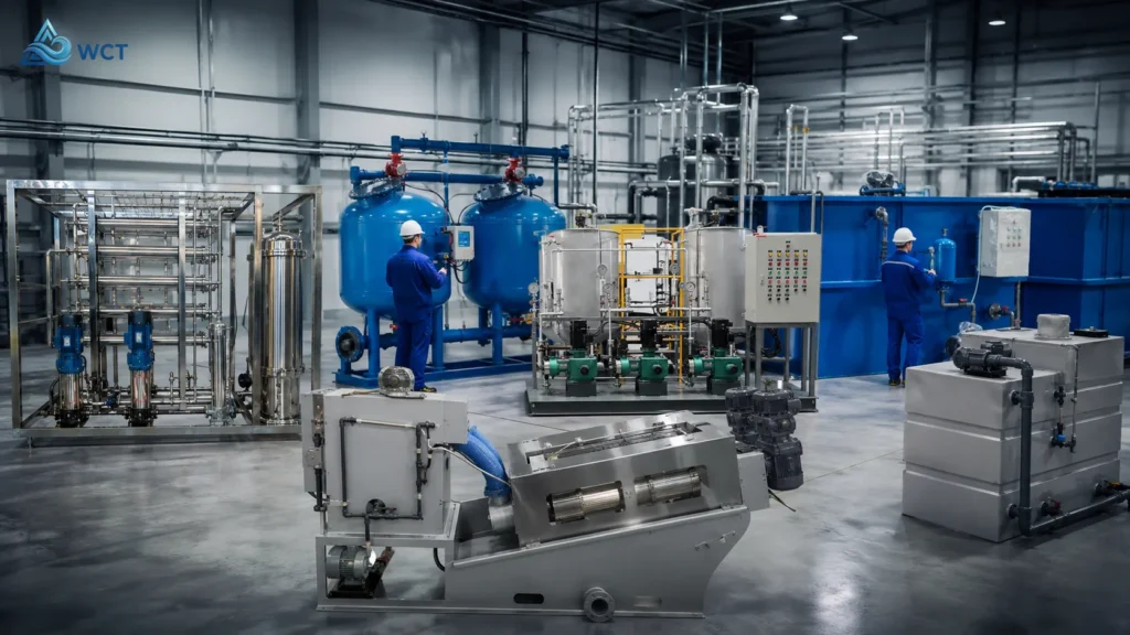 Processos de Tratamento Químico de Águas Residuais Industriais e Reagentes